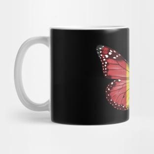 Guinean Flag  Butterfly - Gift for Guinean From Guinea Mug